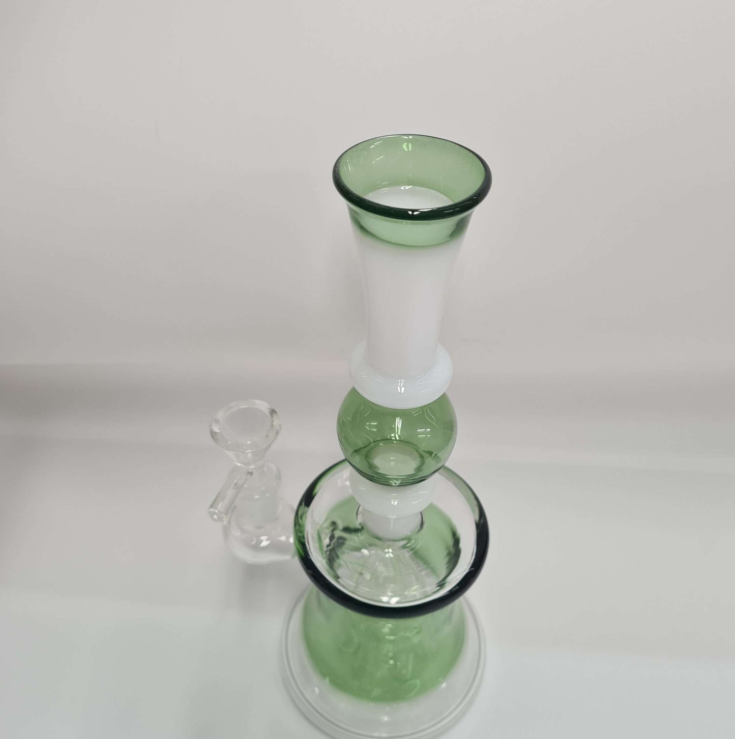 Glass Water Pipe with a tree perc.