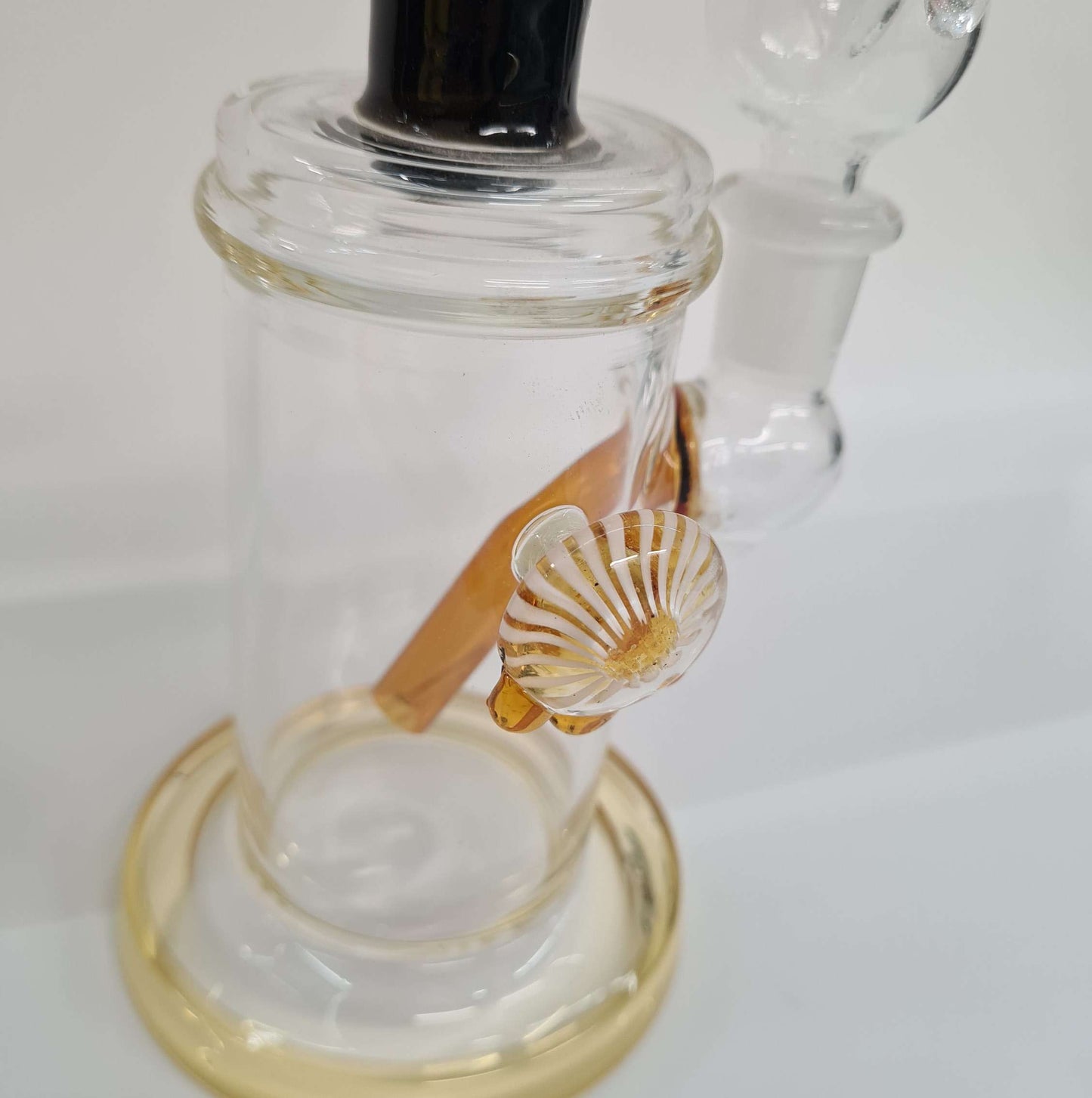 Glass Water Pipe sea shell design