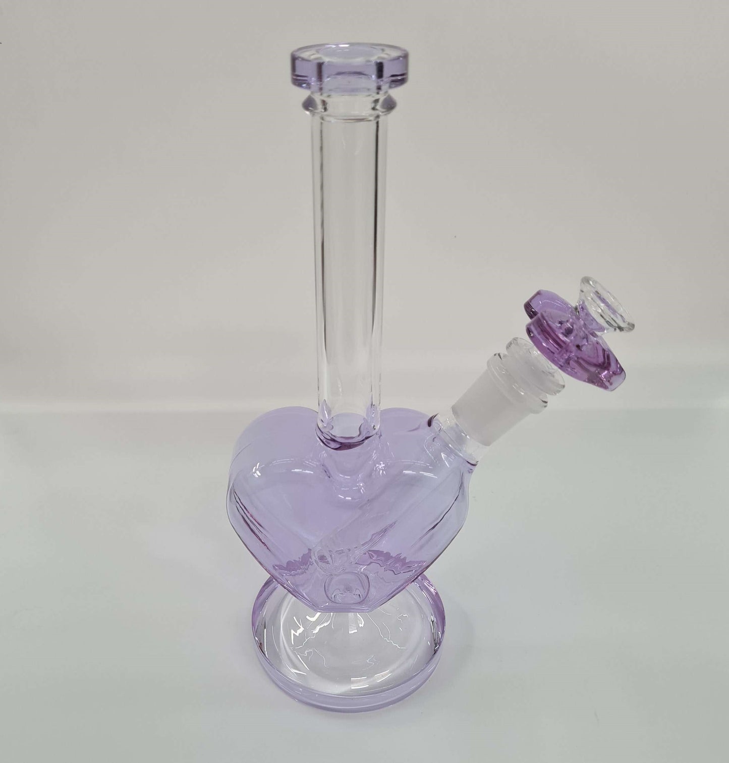 Heart Glass Water Pipe